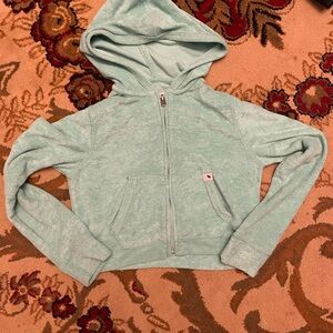 Abercrombie Kids Mint Green Hooded Jacket